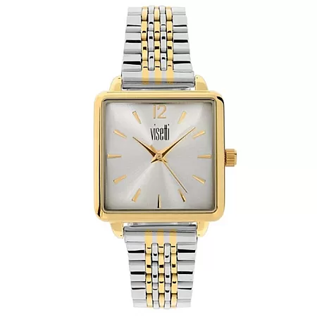 ΡΟΛΟΙ VISETTI HF-354SGI  VISETTI Elite Two Tone Stainless Steel Bracelet