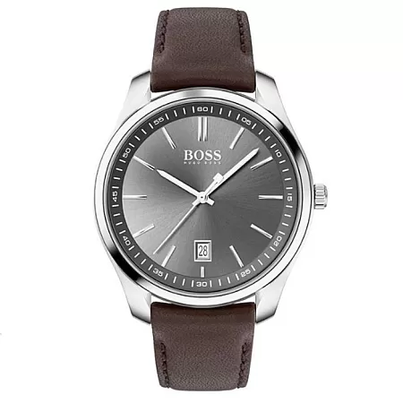 ΡΟΛΟΙ HUGO BOSS 1513726 BOSS Circuit Brown Leather Strap