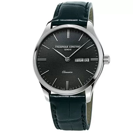 ΡΟΛΟΙ FREDERIQUE CONSTANT FC-305A3P9 FREDERIQUE CONSTANT Classic Automatic Black Leather Strap