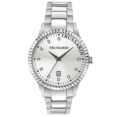 ΡΟΛΟΙ TRUSSARDI   R2453141004 TRUSSARDI T-Bent Silver Metallic Bracelet