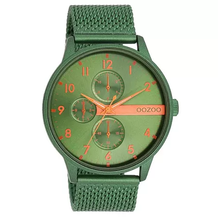 ΡΟΛΟΙ OOZOO  C11303 OOZOO Timepieces Green Metallic Bracelet