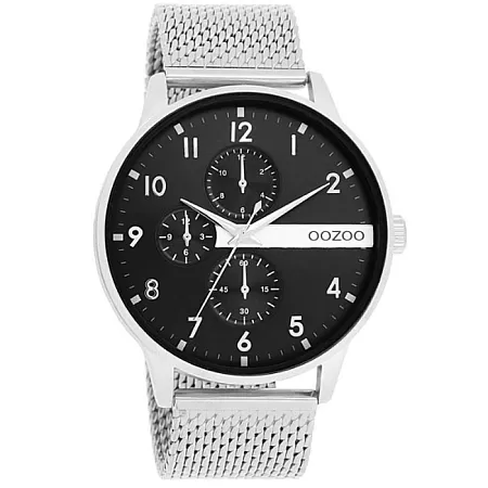 ΡΟΛΟΙ OOZOO  C11301 OOZOO Timepieces Silver Metallic Bracelet