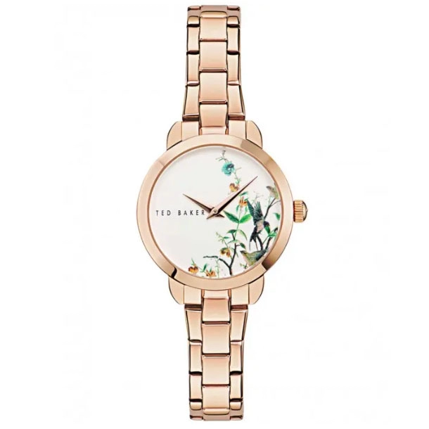 ΡΟΛΟΙ TED BAKER BKPFLS402 TED BAKER Fleure Rose Gold Stainless Steel Bracelet