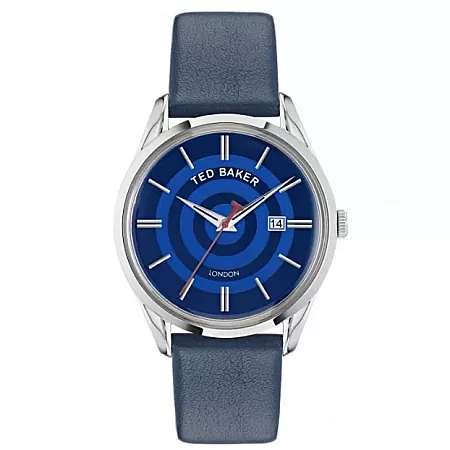 ΡΟΛΟΙ TED BAKER  BKPLTF302 TED BAKER Leyton Blue Leather Strap