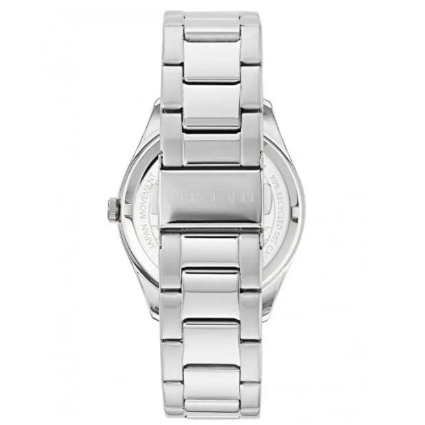 ΡΟΛΟΙ TED BAKER BKPLTF307 TED BAKER Leyton Silver Stainless Steel Bracelet