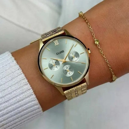 ΡΟΛΟΙ CLUSE CW10709 CLUSE Minuit Gold Stainless Steel Bracelet