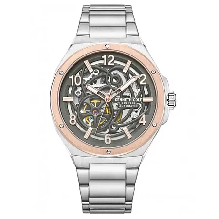 Ρολόι KENNETH COLE KCWGY0046303 KENNETH COLE Automatic Silver Stainless Steel Bracelet