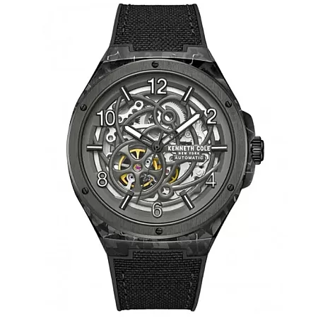 Ρολόι KENNETH COLE KCWGZ0046302 KENNETH COLE Automatic Black Combined Materials Strap