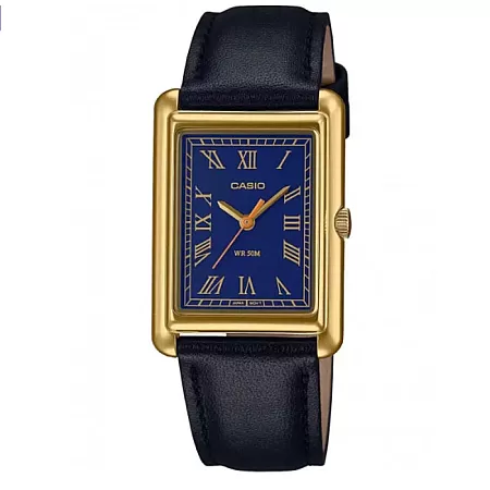 ΡΟΛΟΙ  CASIO   LTP-B165GL-2BVEF CASIO Collection Blue Leather Strap