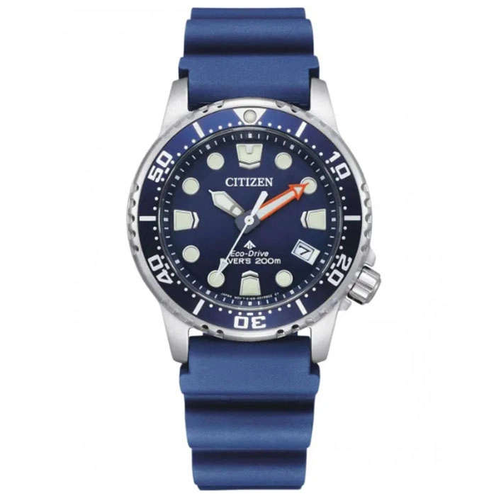 ΡΟΛΟΙ CITIZEN  EO2021-05L CITIZEN Promaster Eco-Drive Divers Blue Polyurethane Strap