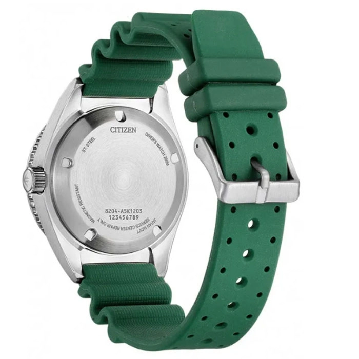 ΡΟΛΟΙ  CITIZEN   NY0121-09XE CITIZEN Promaster Divers Automatic Green Synthetic Strap