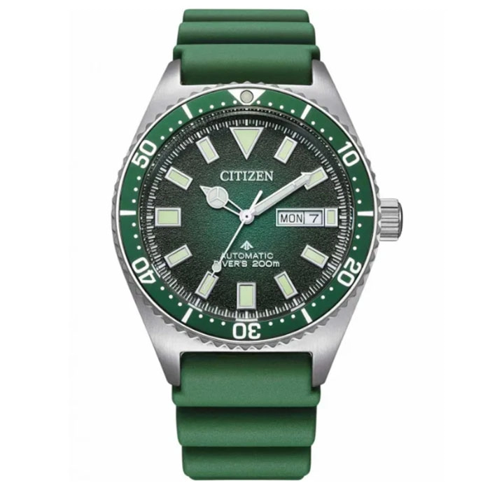 ΡΟΛΟΙ  CITIZEN   NY0121-09XE CITIZEN Promaster Divers Automatic Green Synthetic Strap