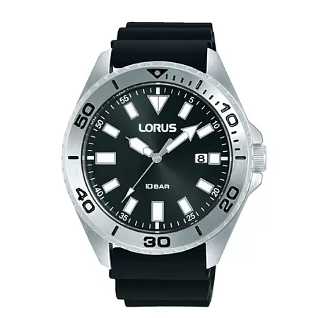 ΡΟΛΟΙ LORUS  RXH55KX9 LORUS Sports Black Stainless Steel Bracelet
