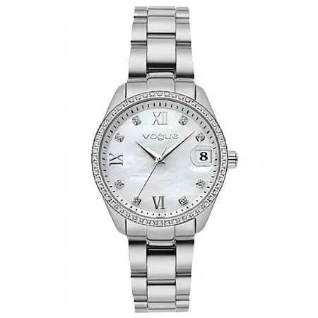 ΡΟΛΟΙ VOGUE  2020614384 VOGUE Reina Mini Crystals Silver Stainless Steel Bracelet