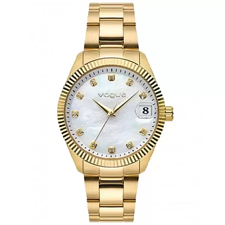 ΡΟΛΟΙ VOGUE  2020614343 VOGUE Reina Mini Crystals Two Tone Stainless Steel Bracelet