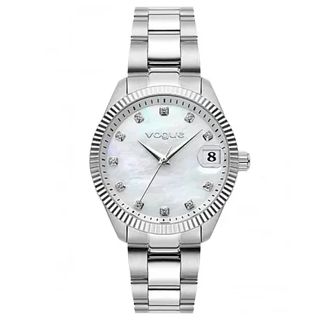 ΡΟΛΟΙ VOGUE  2020614282 VOGUE Reina Medium Crystals Silver Stainless Steel Bracelet