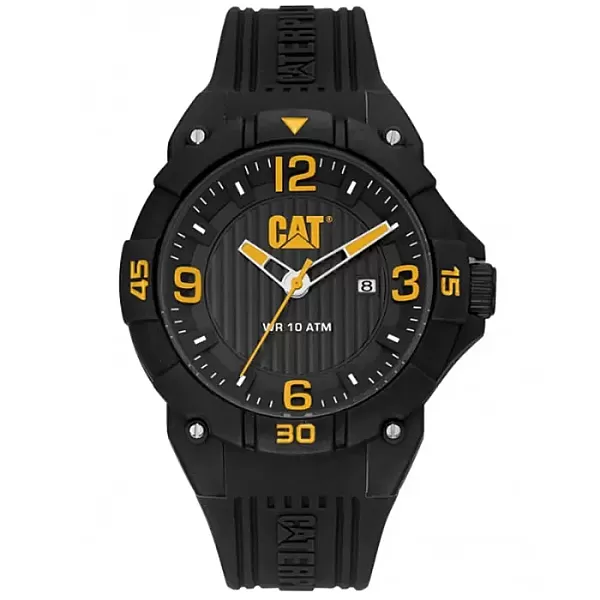ΡΟΛΟΙ CATERPILLAR  LW16121137 CATERPILLAR Drift Black Silicone Strap