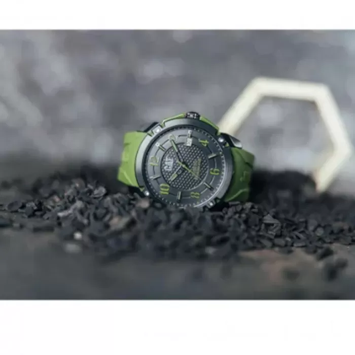 ΡΟΛΟΙ CATERPILLAR  AX16123131 CATERPILLAR Elite 2025 Green Silicone Strap