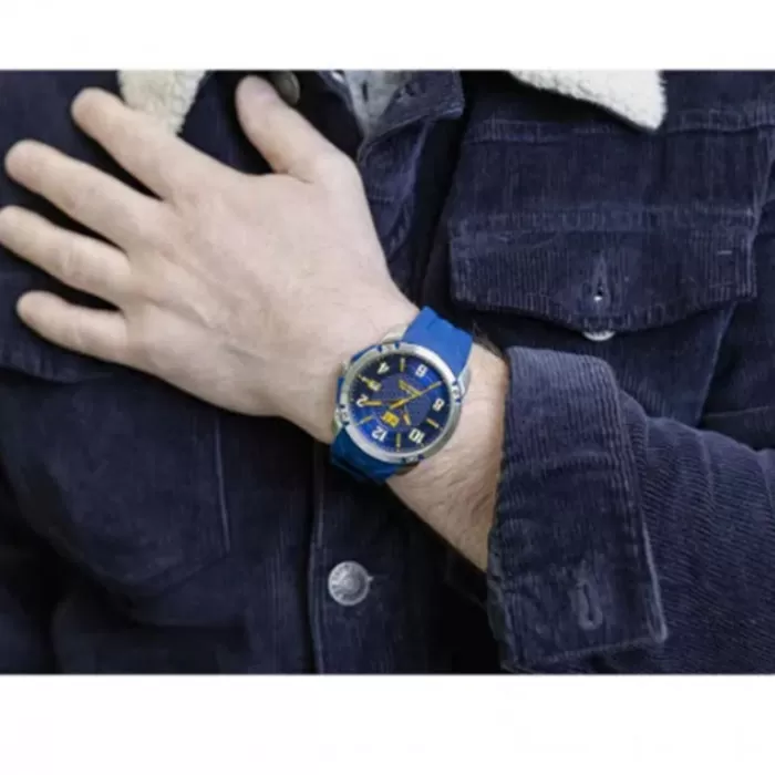 ΡΟΛΟΙ CATERPILLAR  AX14126632 CATERPILLAR Elite 2025 Blue Silicone Strap