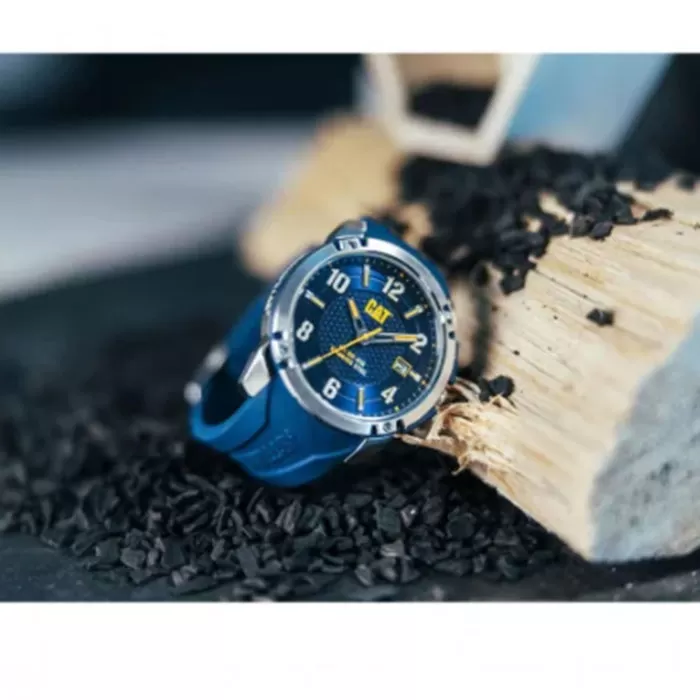 ΡΟΛΟΙ CATERPILLAR  AX14126632 CATERPILLAR Elite 2025 Blue Silicone Strap