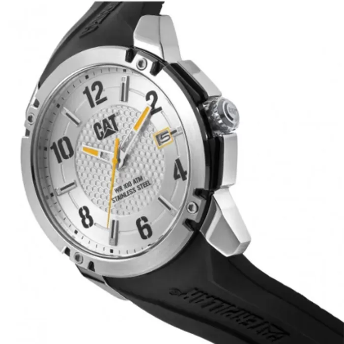 ΡΟΛΟΙ CATERPILLAR  AX14121231 CATERPILLAR Elite 2025 Black Silicone Strap