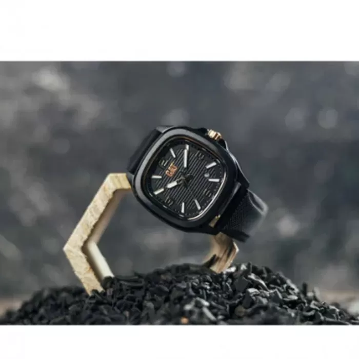 ΡΟΛΟΙ CATERPILLAR  AV16121139 CATERPILLAR Axis Black Silicone Strap