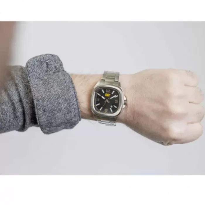 ΡΟΛΟΙ CATERPILLAR  AV14111131 CATERPILLAR Axis Silver Stainless Steel Bracelet