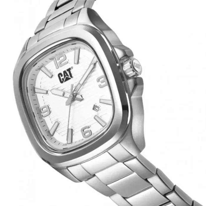 ΡΟΛΟΙ CATERPILLAR  AV14111232 CATERPILLAR Axis Silver Stainless Steel Bracelet