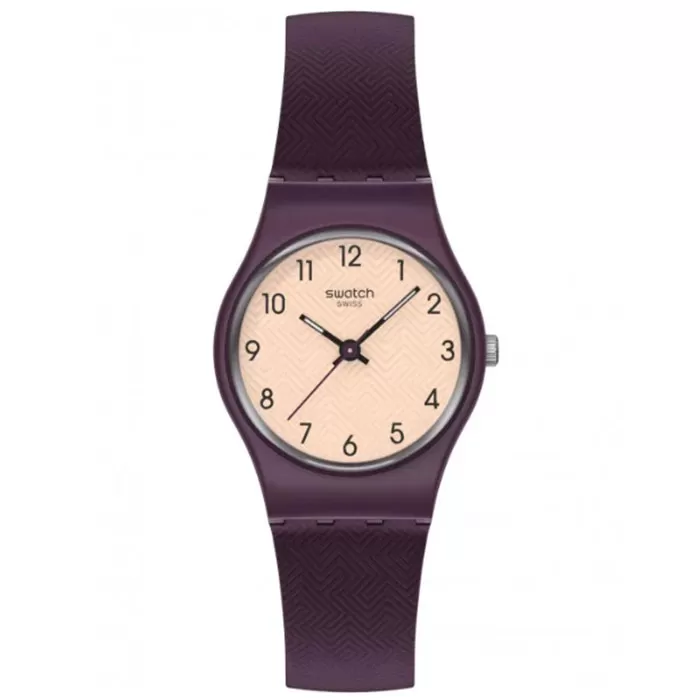 ΡΟΛΟΙ SWATCH  LR138 SWATCH Essentials Repeat Chic Bordeaux Silicone Strap
