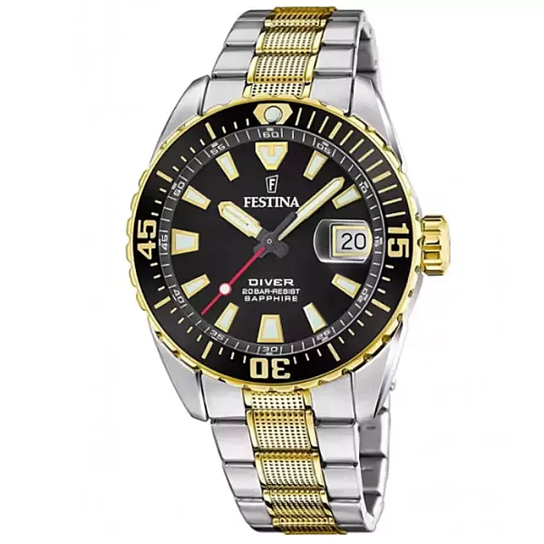 ΡΟΛΟΙ FESTINA  F20706/3 FESTINA Originals Two Tone Stainless Steel Bracelet
