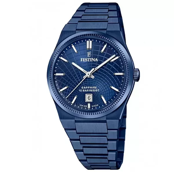 ΡΟΛΟΙ FESTINA  F20078/1 FESTINA Rive Blue Stainless Steel Bracelet