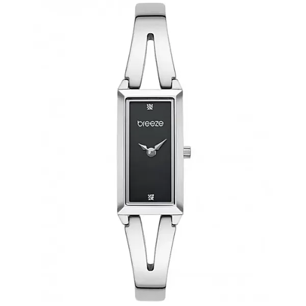 ΡΟΛΟΙ BREEZE  612601.2 BREEZE Libera Swarovski Silver Stainless Steel Bracelet