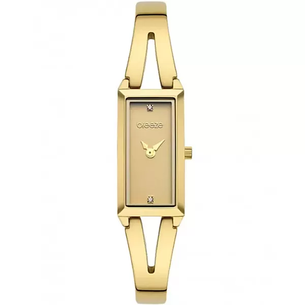 ΡΟΛΟΙ BREEZE  212601.4 BREEZE Libera Swarovski Gold Stainless Steel Bracelet