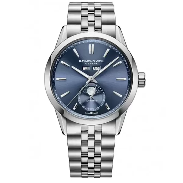 Ρολόι RAYMOND  2766-ST-50001 RAYMOND WEIL Freelancer Complete Calendar Auto Stainless Steel Bracelet