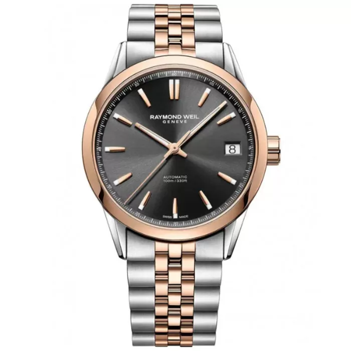 Ρολόι RAYMOND  2741-SP5-20001 RAYMOND WEIL Freelancer Automatic Two Tone Stainless Steel Bracelet