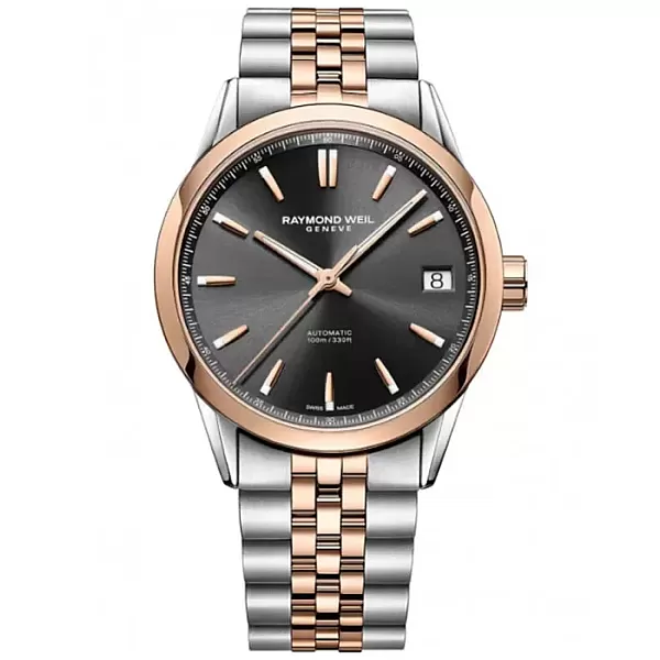 Ρολόι RAYMOND  2741-SP5-20001 RAYMOND WEIL Freelancer Automatic Two Tone Stainless Steel Bracelet