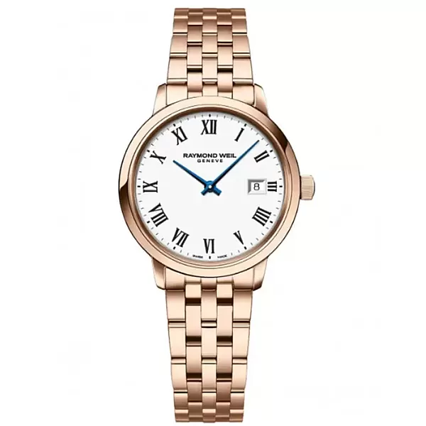 Ρολόι RAYMOND  5985-P5-00300 RAYMOND WEIL Toccata Rose Gold Stainless Steel Bracelet