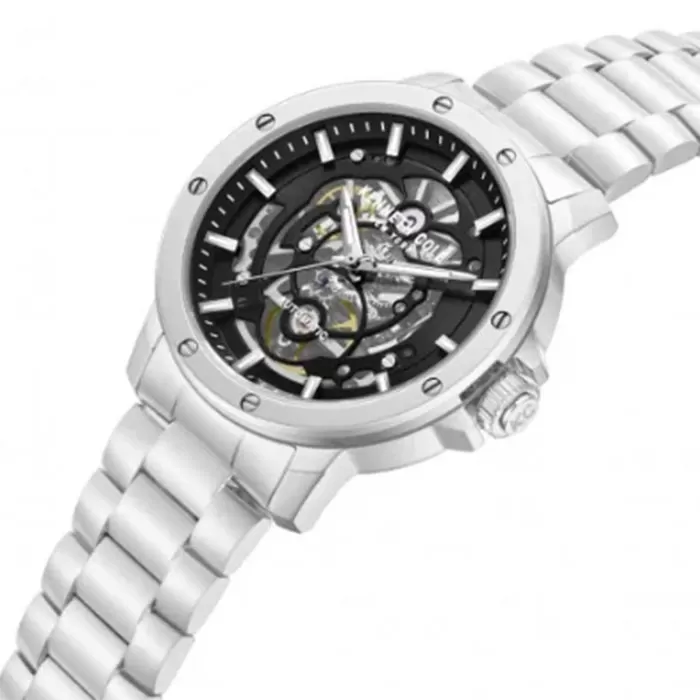 Ρολόι KENNETH COLE KCWGY0088906 KENNETH COLE Harrison Automatic Silver Stainless Steel Bracelet