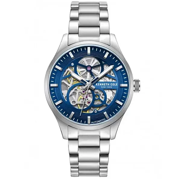 Ρολόι KENNETH COLE KCWGY0080701 KENNETH COLE Ashton Automatic Silver Stainless Steel Bracelet