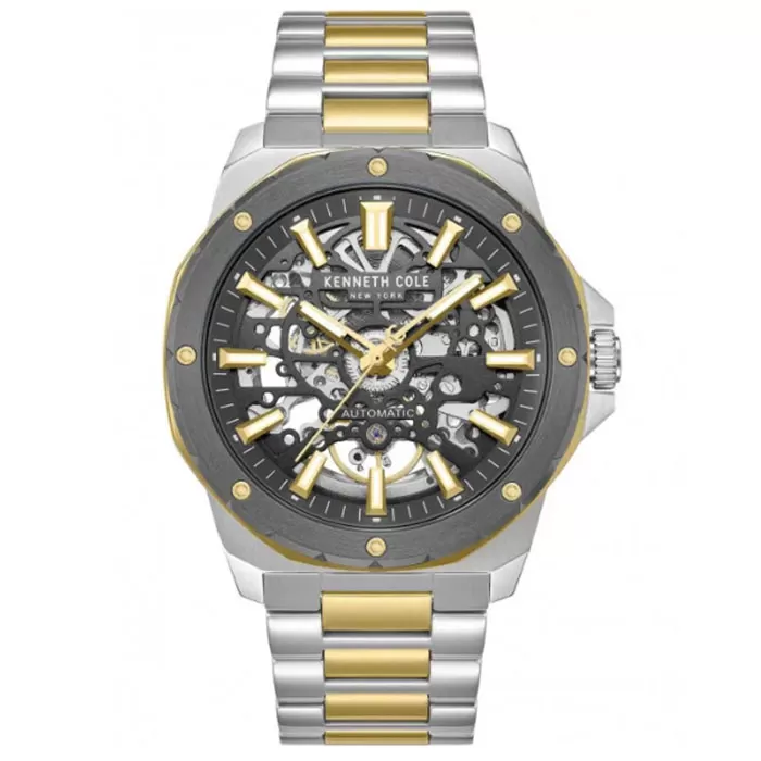 Ρολόι KENNETH COLE KCWGY0076705 KENNETH COLE Hollis Automatic Two Tone Stainless Steel Bracelet