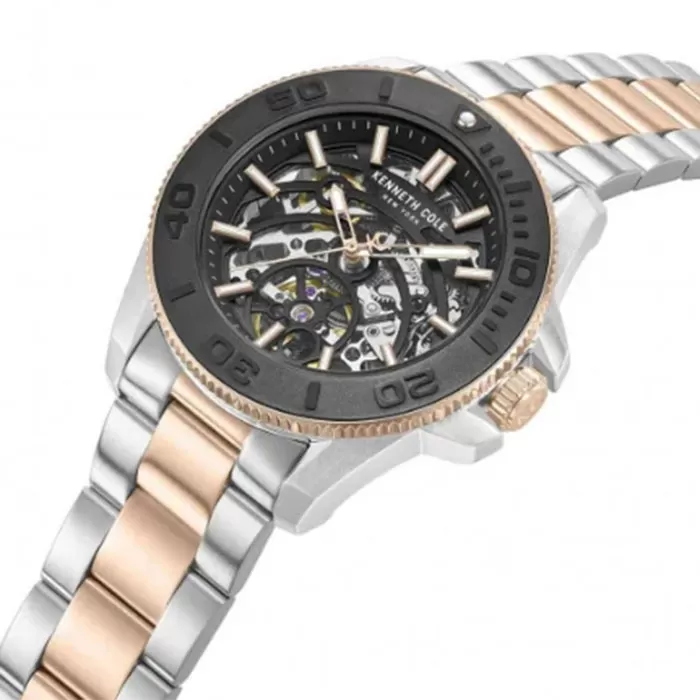 Ρολόι KENNETH COLE KCWGY0076503 KENNETH COLE Liberty Automatic Two Tone Stainless Steel Bracelet