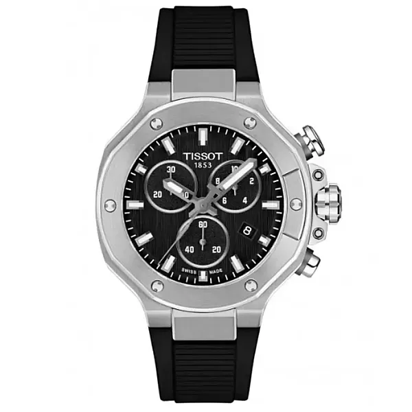 ΡΟΛΟΙ TISSOT  T1418171705100 TISSOT T-Race Chronograph Black Synthetic Strap