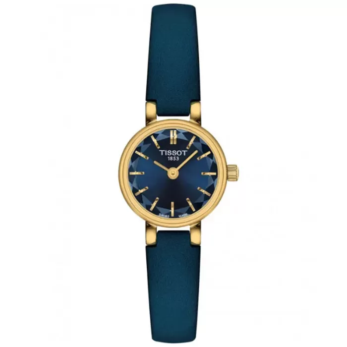 ΡΟΛΟΙ TISSOT  T1400093604100 TISSOT T-Lady Lovely Blue Leather Strap
