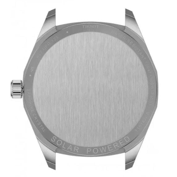 ΡΟΛΟΙ TISSOT  T1514221605100 TISSOT T-Classic PRC 100 Solar Black Leather Strap