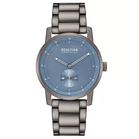 Ρολόι REACTION KENNETH COLE RK50084010 REACTION KENNETH COLE Casual Grey Stainless Steel Bracelet