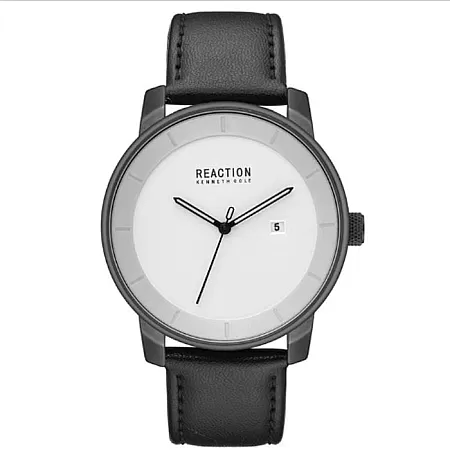 Ρολόι REACTION KENNETH COLE RK50081003 REACTION KENNETH COLE Casual Black Synthetic Strap