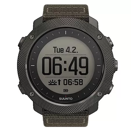 ΡΟΛΟΙ SUUNTO SS022292000 SUUNTO Traverse Alpha Foliage Fishing and Hunting Khaki Fabric Strap