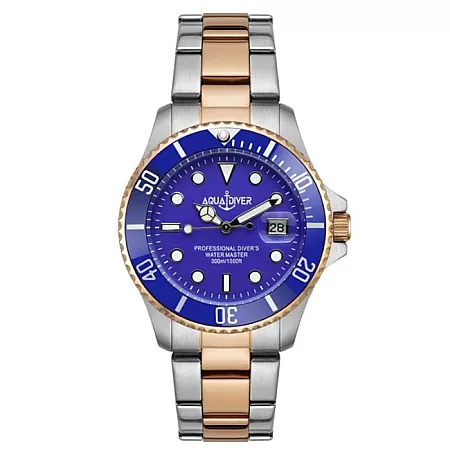 ΡΟΛΟΙ AQUADIVER 14584384 AQUADIVER Water Master Two Tone Stainless Steel Bracelet