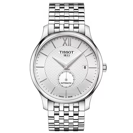 ΡΟΛΟΙ TISSOT T0634281103800 TISSOT T-Classic Tradition Automatic Silver Stainless Steel Bracelet