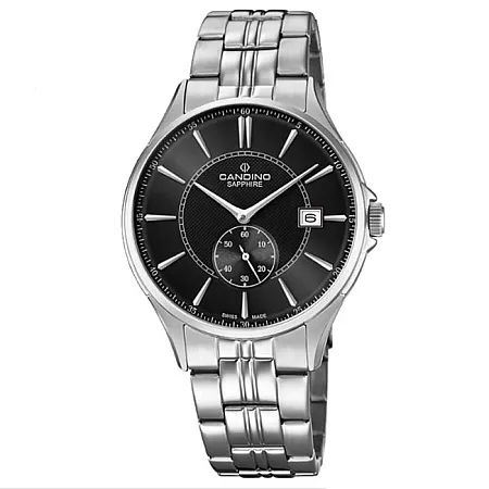 ΡΟΛΟΙ CANDINO C4633/4 CANDINO Gents Silver Stainless Steel Bracelet